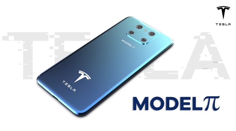 Tesla Model Pi Concept Phone 5G 2022